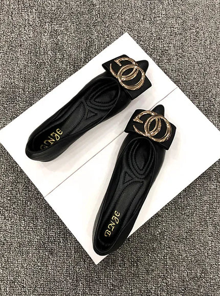KissICON Flat Shoes Women Spring Autumn New Fashion Comfortable