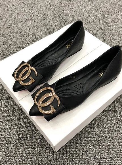 KissICON Flat Shoes Women Spring Autumn New Fashion Comfortable