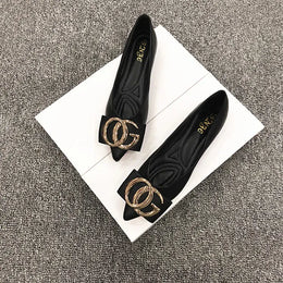 KissICON Flat Shoes Women Spring Autumn New Fashion Comfortable