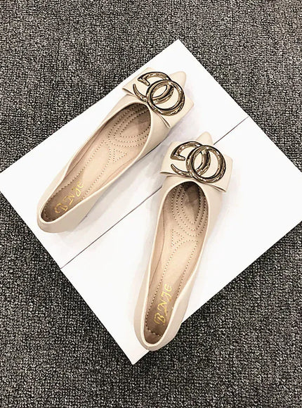 KissICON Flat Shoes Women Spring Autumn New Fashion Comfortable