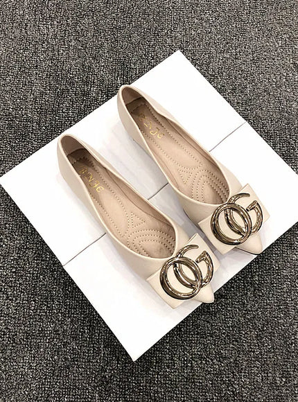 KissICON Flat Shoes Women Spring Autumn New Fashion Comfortable