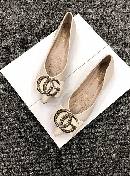 KissICON Flat Shoes Women Spring Autumn New Fashion Comfortable