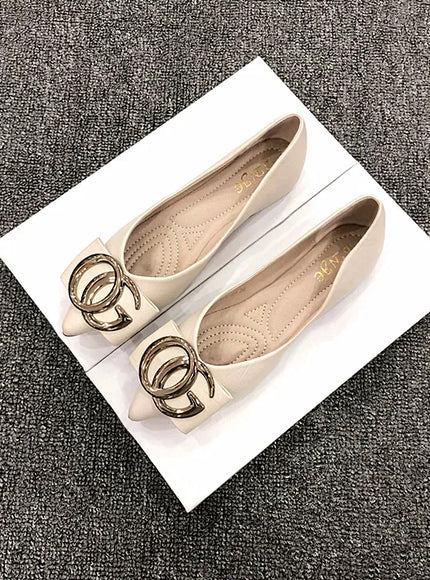 KissICON Flat Shoes Women Spring Autumn New Fashion Comfortable