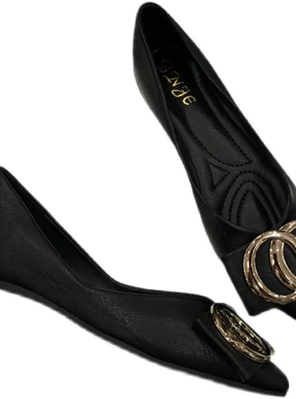 KissICON Flat Shoes Women Spring Autumn New Fashion Comfortable