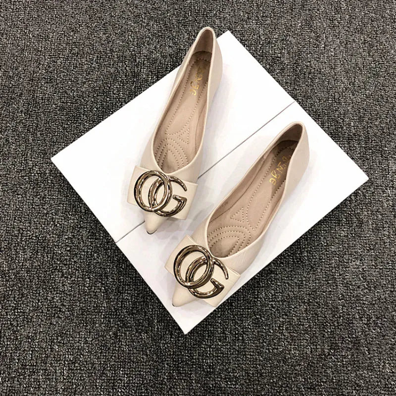 KissICON Flat Shoes Women Spring Autumn New Fashion Comfortable