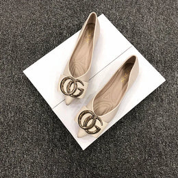 KissICON Flat Shoes Women Spring Autumn New Fashion Comfortable