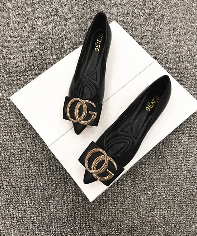 KissICON Flat Shoes Women Spring Autumn New Fashion Comfortable