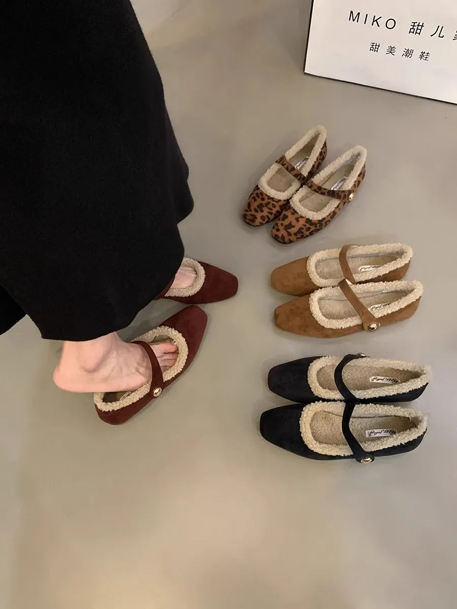 KissICON Flats Shoe for Women's New Autumn and Winter