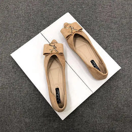 KissICON Flats Shoes Women's 2023 New Korean Style Shallow