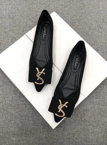 KissICON Flats Shoes Women's 2023 New Korean Style Shallow