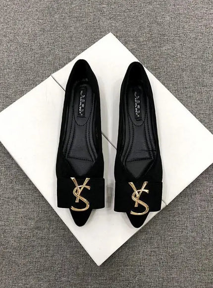 KissICON Flats Shoes Women's 2023 New Korean Style Shallow