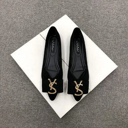 KissICON Flats Shoes Women's 2023 New Korean Style Shallow