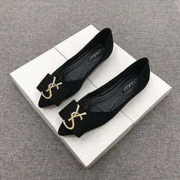 KissICON Flats Shoes Women's 2023 New Korean Style Shallow