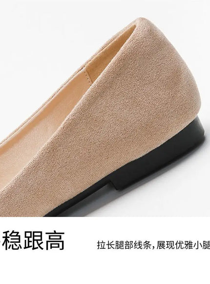 KissICON Flats Shoes Women's 2023 New Korean Style Shallow