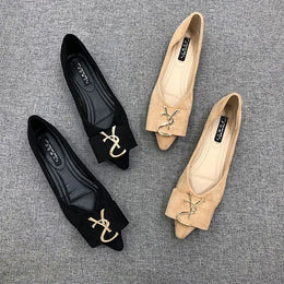 KissICON Flats Shoes Women's 2023 New Korean Style Shallow