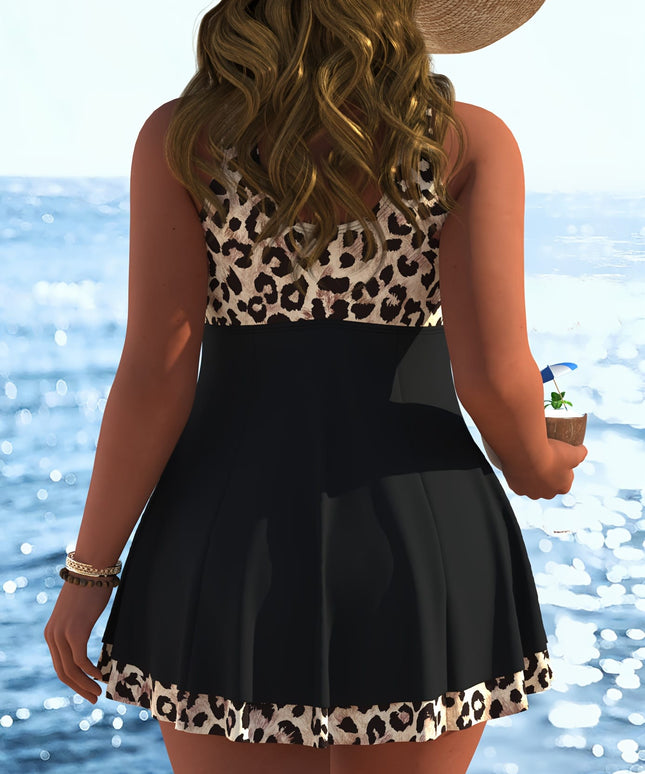 KissICON Flattering Curve Tankini – Beach Vacation