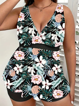 KissICON Flattering Curve Tankini – Confident