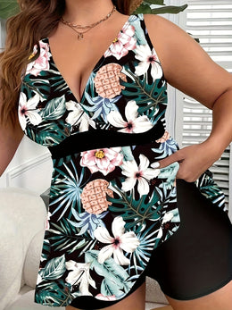 KissICON Flattering Curve Tankini – Confident