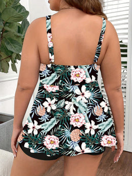 KissICON Flattering Curve Tankini – Confident