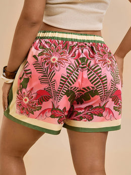 jkthpu-45 Flattering HighWaist Shorts for Curvy Figures