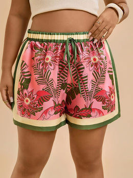 jkthpu-45 Flattering HighWaist Shorts for Curvy Figures