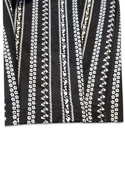 jkthpu-45 Flattering Plus Size Vintage Striped HighWaisted Casual Pants