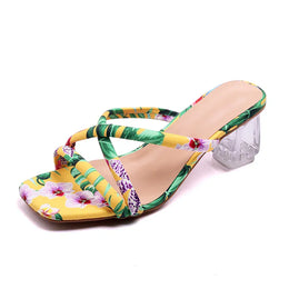 KissICON Flora High Heels Sandals for Women Plus Size