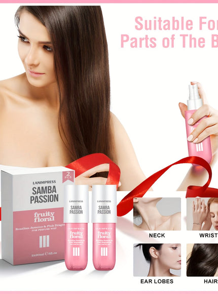 KissICON Floral and Fruity KissIcon Brazilian Body Fragrance Mist - Lasting Scent