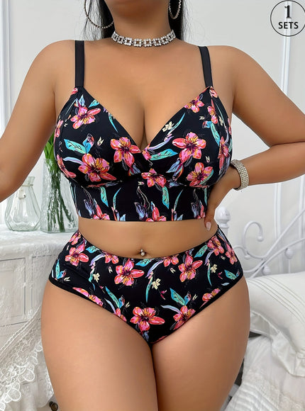 KissICON Floral Curve Wireless Bra