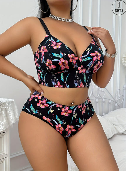 KissICON Floral Curve Wireless Bra