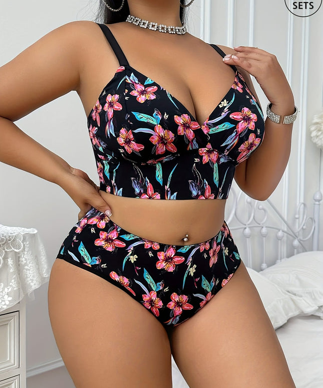 KissICON Floral Curve Wireless Bra