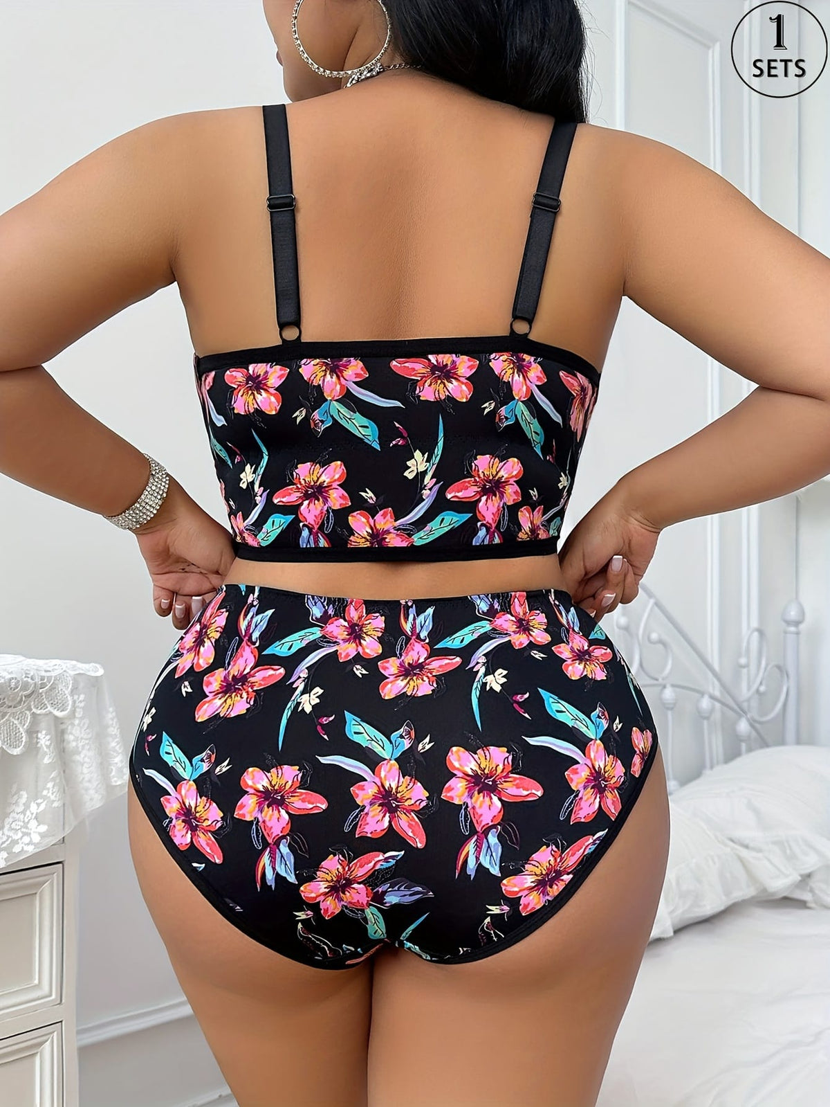 KissICON Floral Curve Wireless Bra