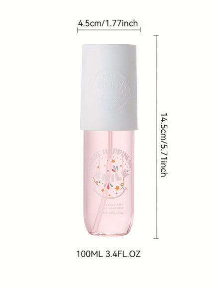 KissICON Floral Fruity Notes 3.4 Oz KissIcon Smile Happiness Fragrance Mist - Floral Fruity