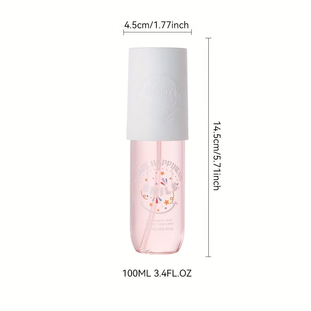 KissICON Floral Fruity Notes 3.4 Oz KissIcon Smile Happiness Fragrance Mist - Floral Fruity