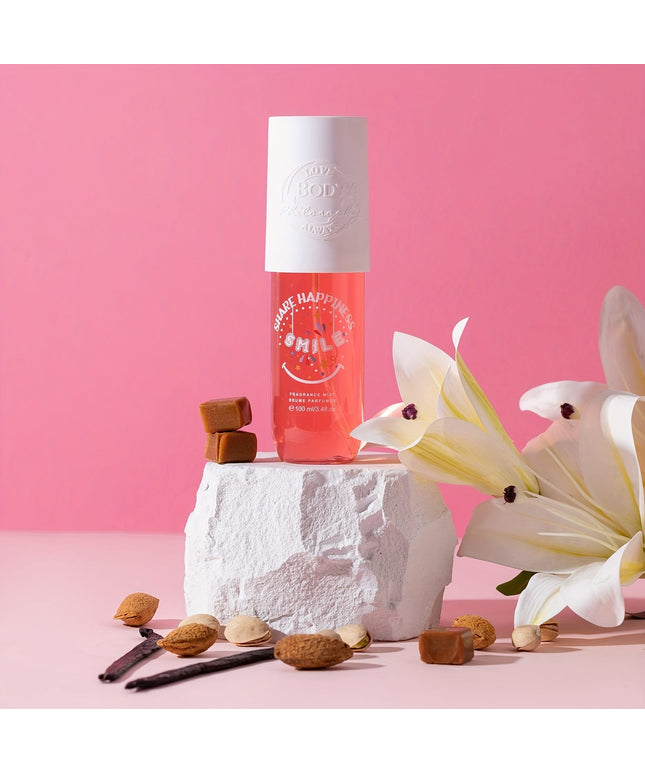 KissICON Floral Fruity Notes 3.4 Oz KissIcon Smile Happiness Fragrance Mist - Floral Fruity
