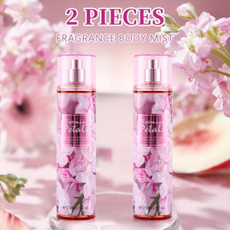 KissICON Floral Notes/Praline KissIcon 8oz Body Mist Duo Strawberry Cupcake -