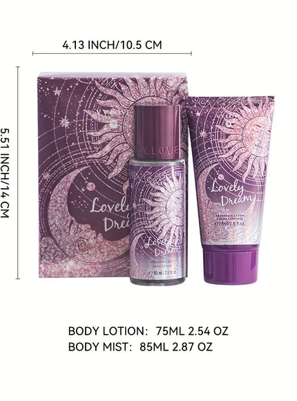 KissICON Floral Oriental Gift Set – Mist Nourishing Lotion