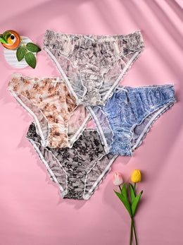 KissICON Floral Sweet Curve Panties Set – 4