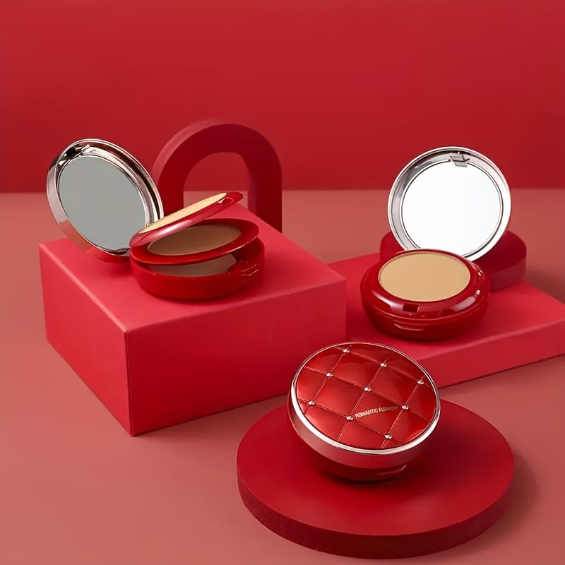 KissICON Flower Waterproof Oilcontrol Matte Setting Powder