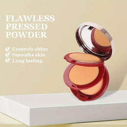 KissICON Flower Waterproof Oilcontrol Matte Setting Powder
