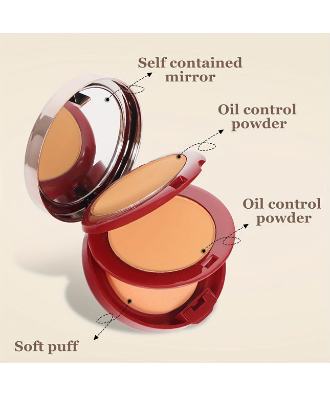 KissICON Flower Waterproof Oilcontrol Matte Setting Powder