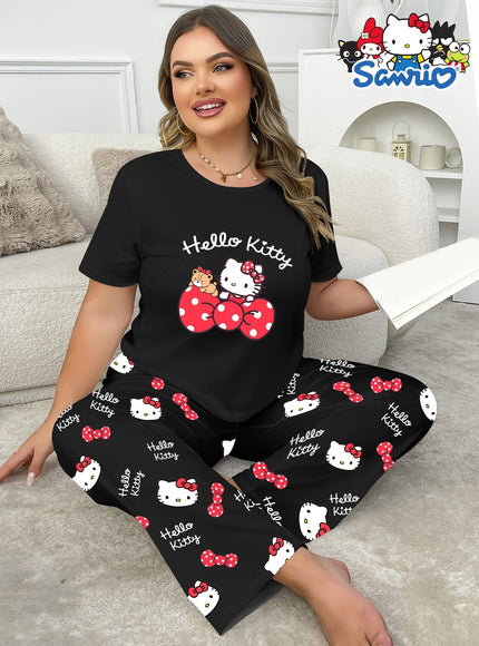 jkthpu-45 For Hello Kitty Women'S Pajama Set - Casual
