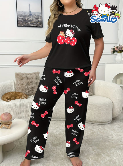 jkthpu-45 For Hello Kitty Women'S Pajama Set - Casual