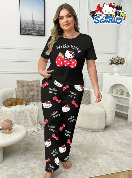 jkthpu-45 For Hello Kitty Women'S Pajama Set - Casual
