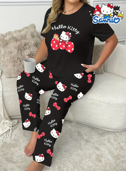jkthpu-45 For Hello Kitty Women'S Pajama Set - Casual