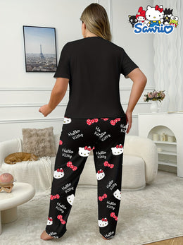 jkthpu-45 For Hello Kitty Women'S Pajama Set - Casual