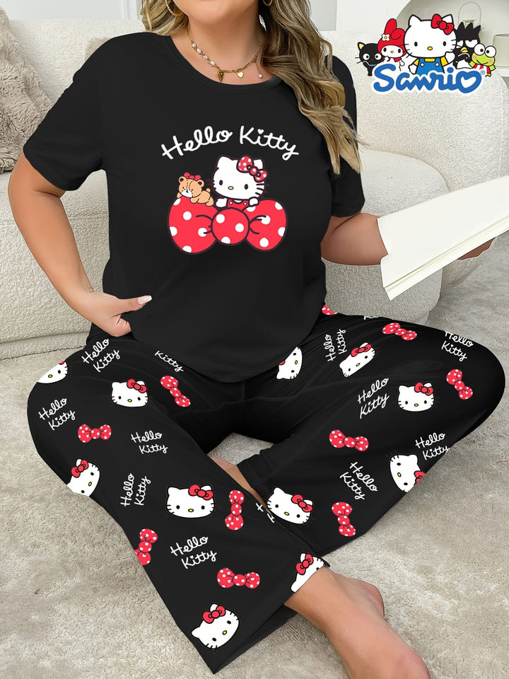 For Hello Kitty Women'S Pajama Set - Casual