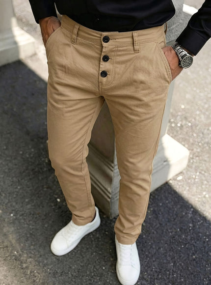 KissICON FourSeason Stretch Chino Pants Versatile Comfort for Any Occasion