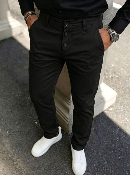 KissICON FourSeason Stretch Chino Pants Versatile Comfort for Any Occasion