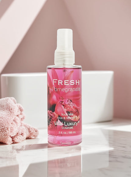 KissICON Fresh Pomegranate Holiday Floral Fruity Body Mist Lasting